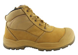 Mens Hard Yakka Utility Steel Toe Safety Side Zip Boots