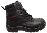 Mens KingGee Phoenix 6Z Side Zip Safety Work Boots With Scuff Cap