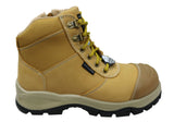 Mens Skechers Leather Work Composite Toe Work Boots