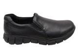 Mens Scholl Orthaheel John Leather Shoes