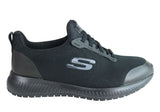 Womens Skechers Squad Slip Resistant Comfort Memory Foam Work Shoes