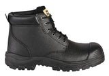 Mens Hard Yakka Gravel Emboss Lace Up Steel Toe Boots